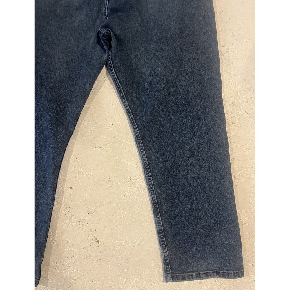 Wrangler Five Star Premium Denim Flex Comfort Relaxed Fit Jeans 46x30‎ 1097FXWXD - Picture 7 of 9